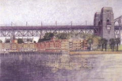 David Wardman, Hyatt Hotel Sydney, watercolour