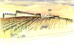 David Wardman, Casella, watercolour