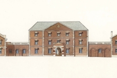 David Wardman, Female Orphan School, watercolour