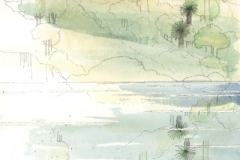 David Wardman, Tarrangaua, Pittwater, watercolour