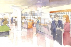 David Wardman, Opera House 2, watercolour